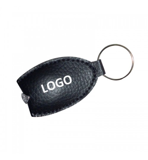 PU Leather LED Key Tag